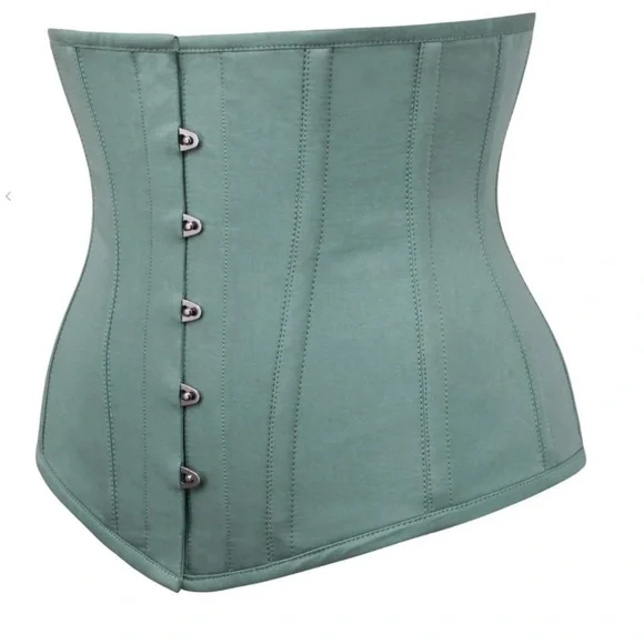 Corset-Story: SAGE GREEN LONGLINE
UNDERBUST CORSET UK8 - Picture 2 of 9